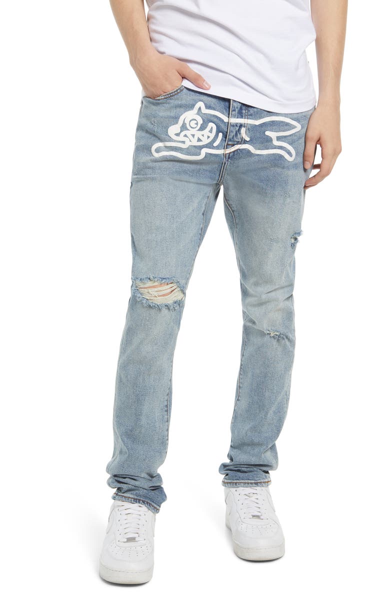 ICECREAM Running Dog Jeans, Main, color, 
