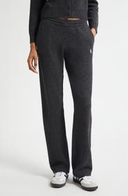 Sporty & Rich Cashmere & Wool Joggers