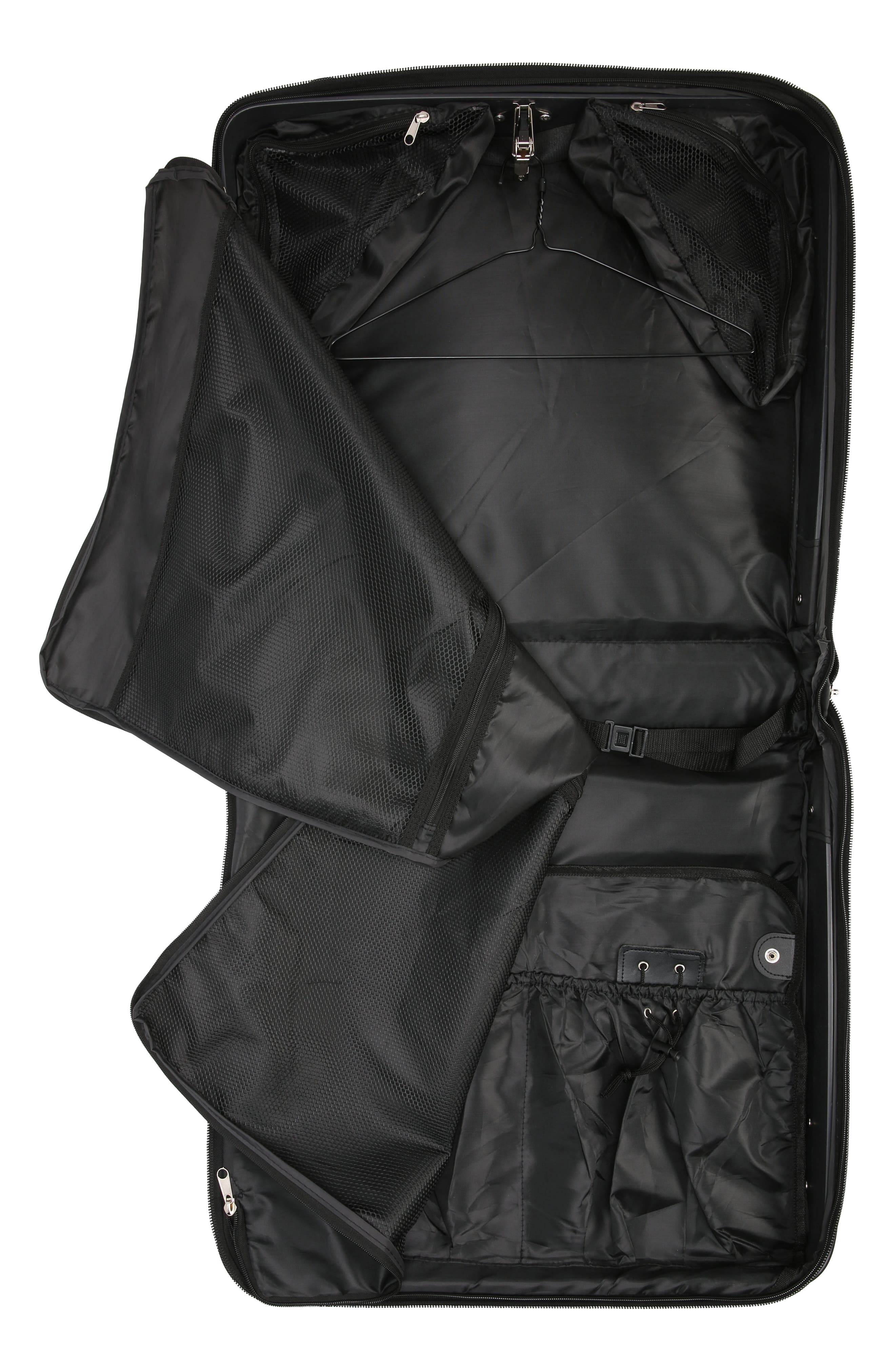 GEOFFREY BEENE Rolling Garment Bag, Alternate, color, Black