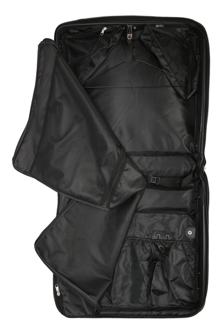 Rolling Garment Bag, Alternate, color, BLACK