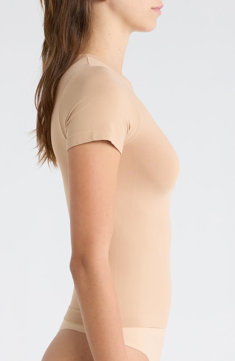 SKIMS Soft Smoothing Seamless T-Shirt, Alternate, color, Clay