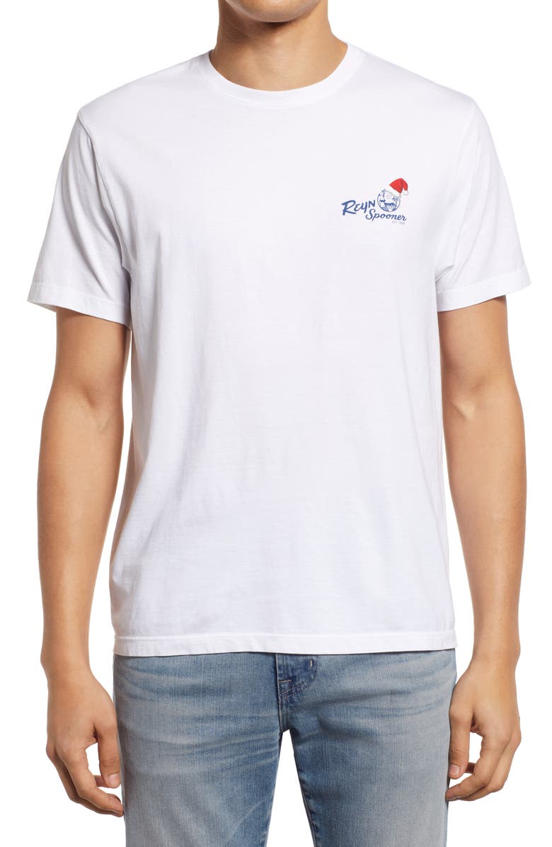 Reyn Spooner Hawaiian Christmas '21 Cotton Graphic Tee, Main, color,