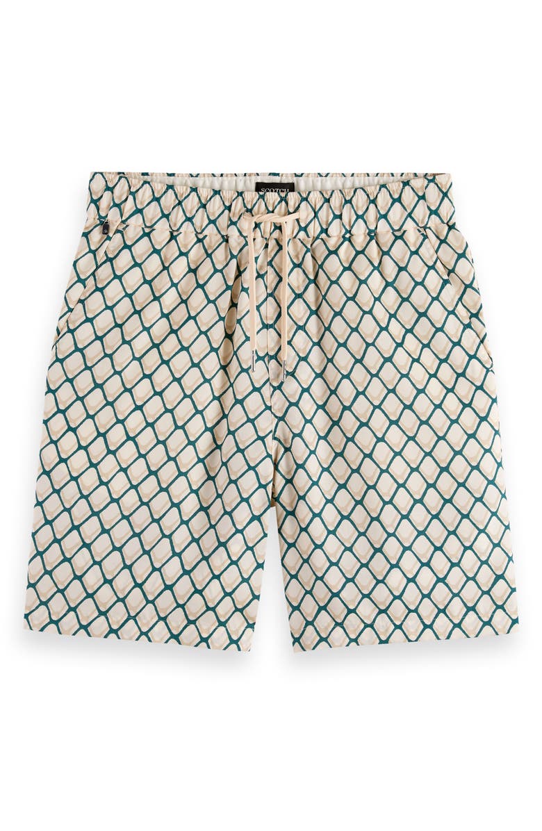 Scotch & Soda Fave Relaxed Straight Shorts, Alternate, color, Light Beige