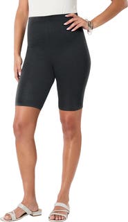 Roaman's Plus Size Everyday Essential Stretch Bike Shorts