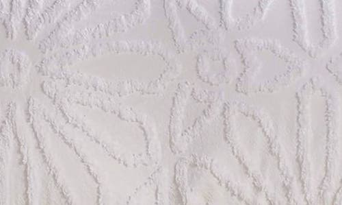 Peri Home Chenille Medallion Duvet & Sham Set In White