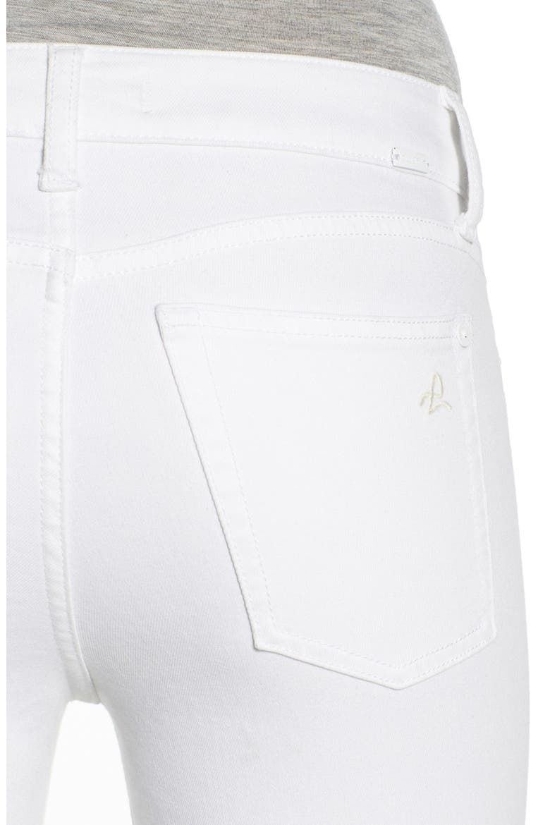 'Florence' Instasculpt Crop Skinny Jeans, Alternate, color, PORCELAIN