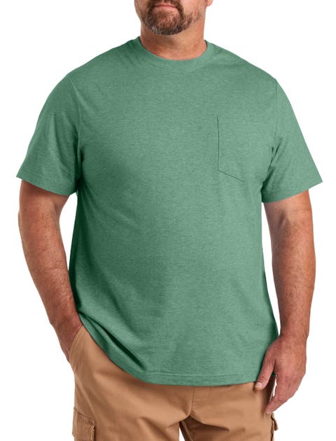 Big & Tall Moisture-Wicking Pocket T-Shirt