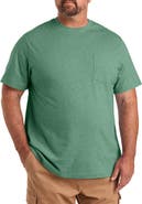 Harbor Bay by DXL Big & Tall Moisture-Wicking Pocket T-Shirt