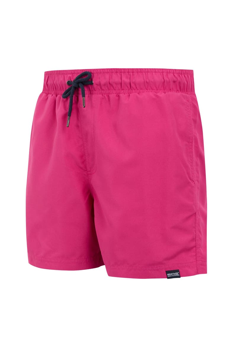Mawson II Swim Shorts, Alternate, color, Pink Fusion and Navy