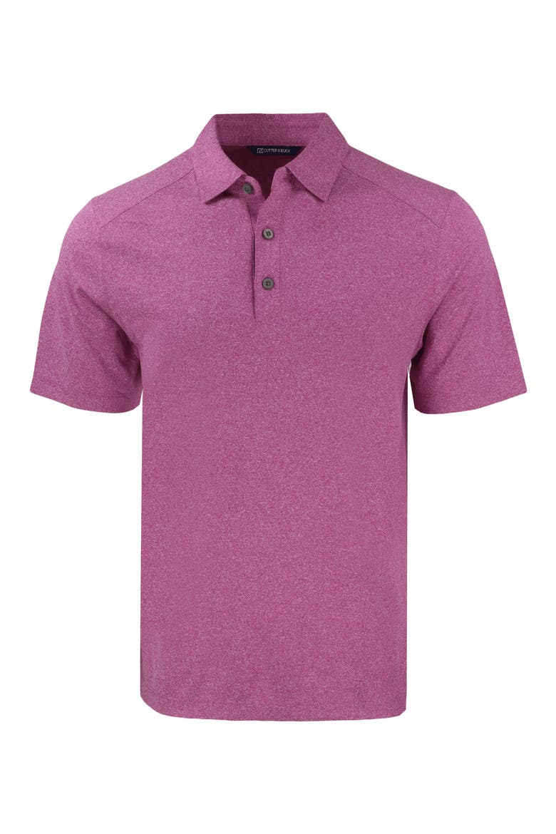 Forge Recycled Blend Polo, Main, color, GELATO HEATHER