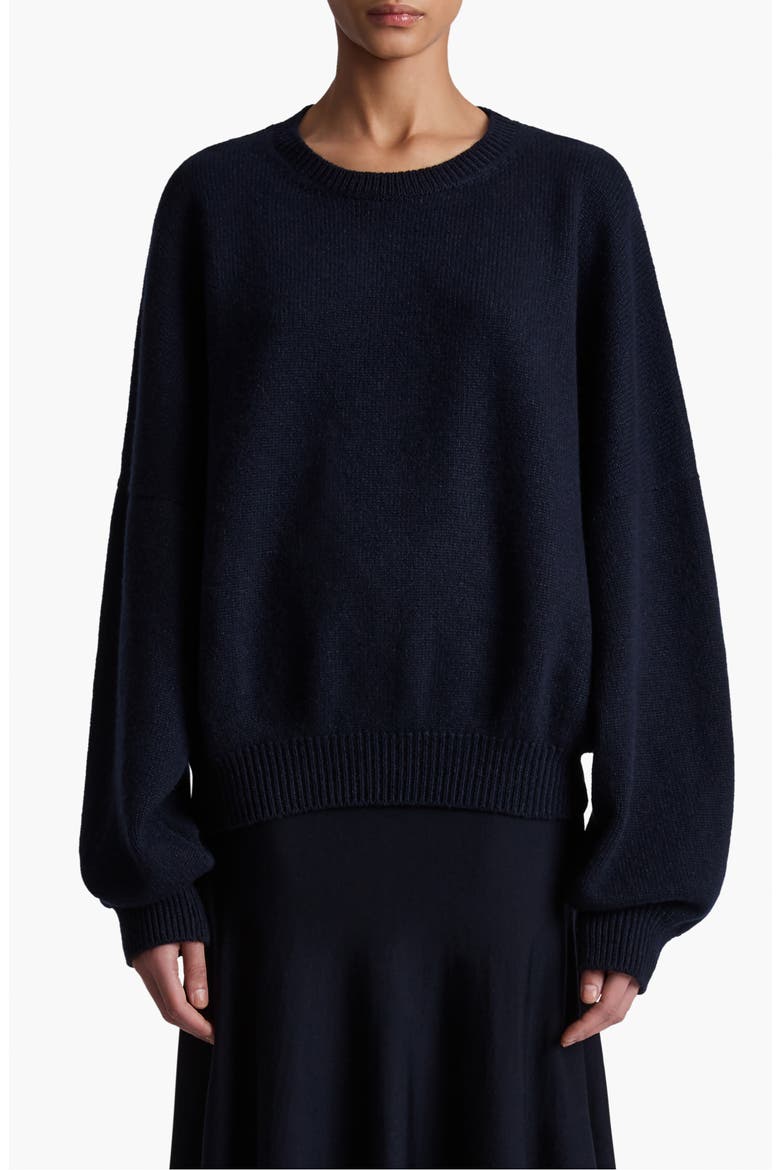 Marguax Cashmere Sweater, Main, color, MIDNIGHT NAVY