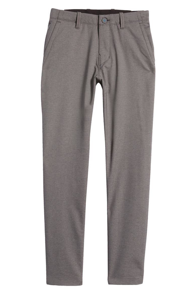 On Par IslandZone® Flat Front Golf Pants, Alternate, color, COAL