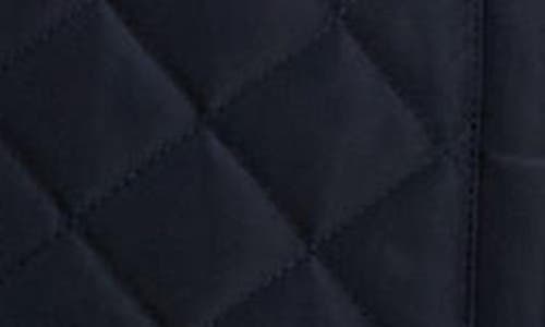 Ralph Lauren Lauren  Crested Quilted Jacket In Blue
