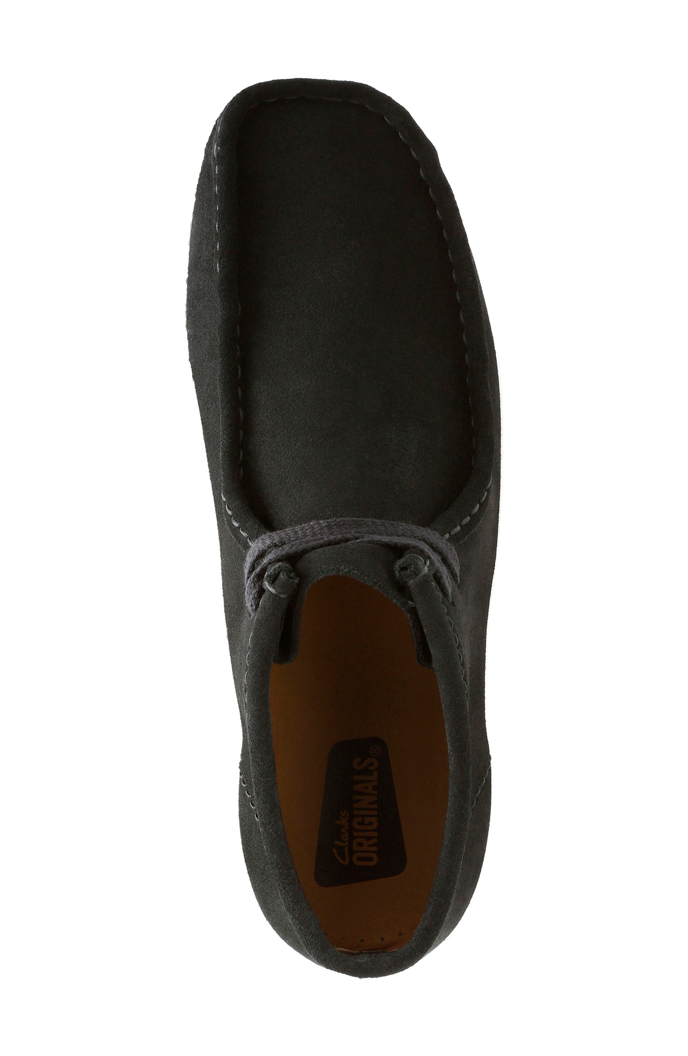 Originals Wallabee Boot, Alternate, color, BLACK SUEDE