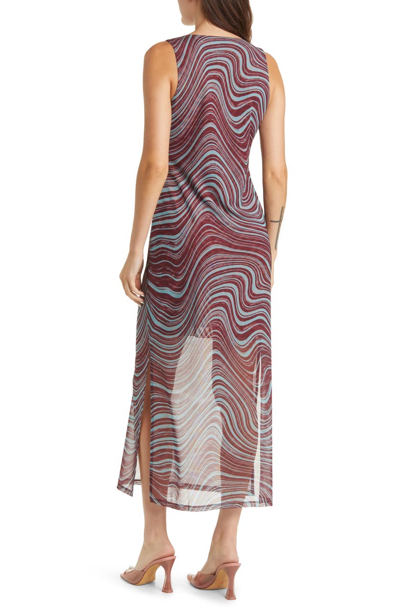 & Other Stories Marble Sleeveless Maxi Dress, Alternate, color,