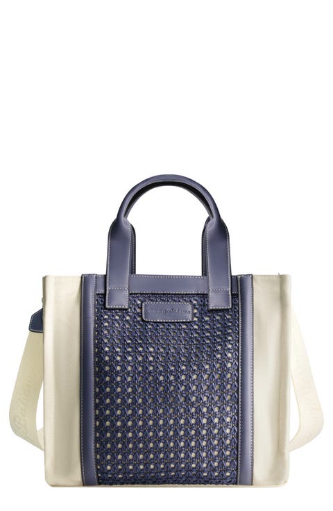 Woven Medium Tote Bag