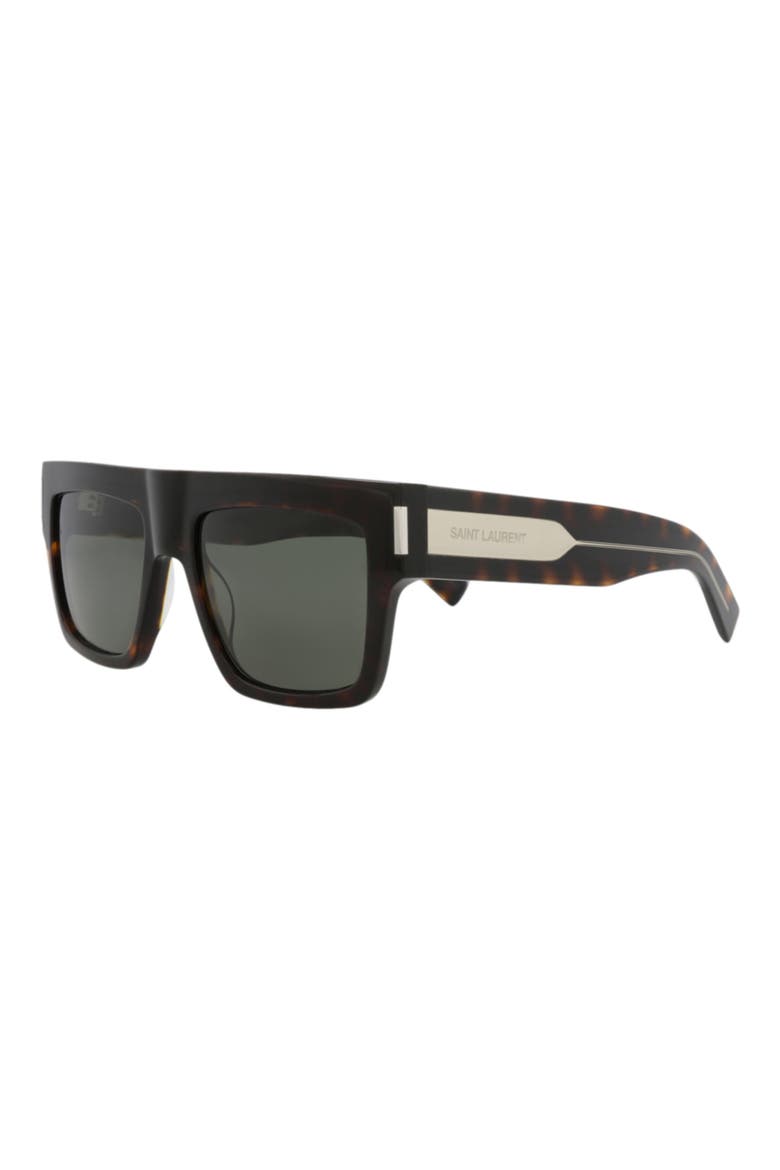 55mm Square Sunglasses, Alternate, color, HAVANA HAVANA GREY