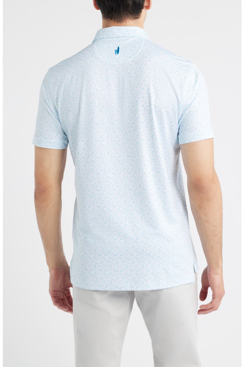 Beach Break Performance Jersey Polo, Alternate, color, WHITE
