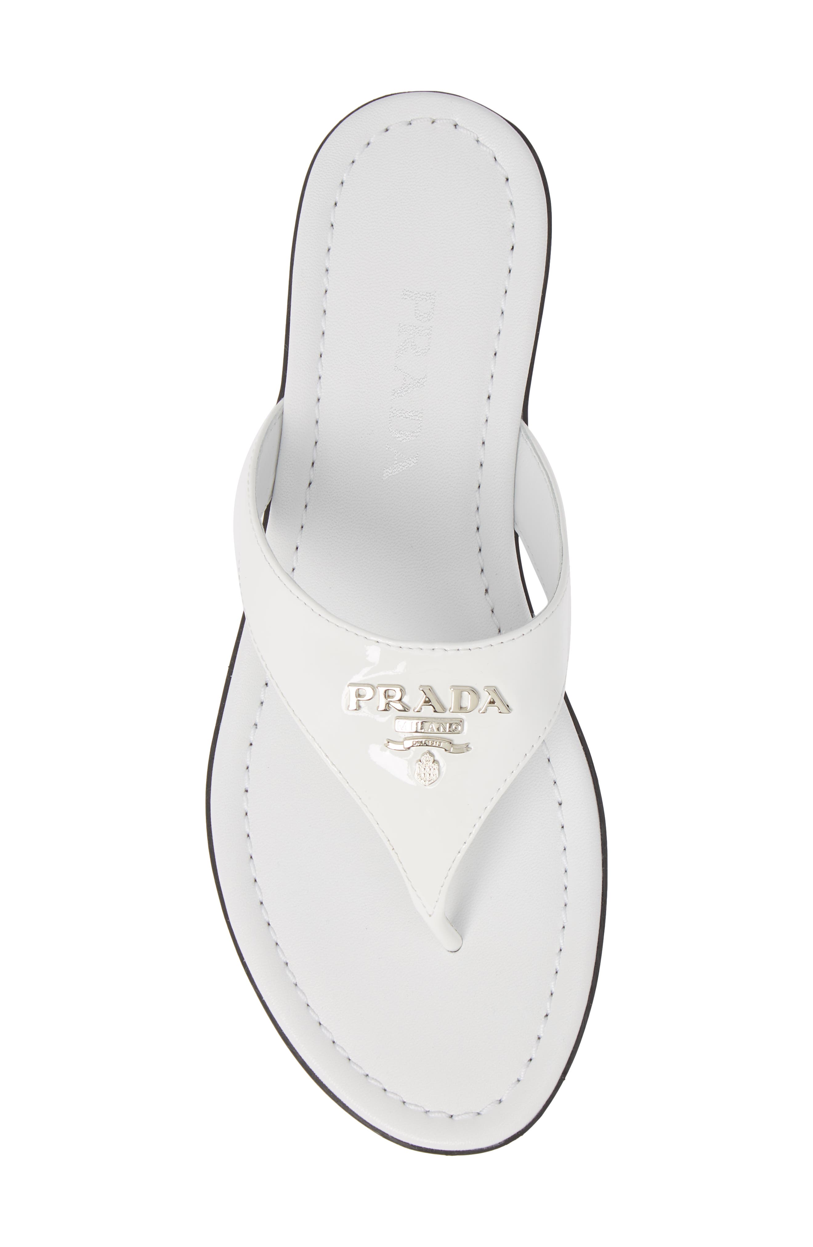 Logo Flip Flop, Alternate, color, WHITE