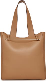 Strathberry Melody Fine Grain Leather Tote