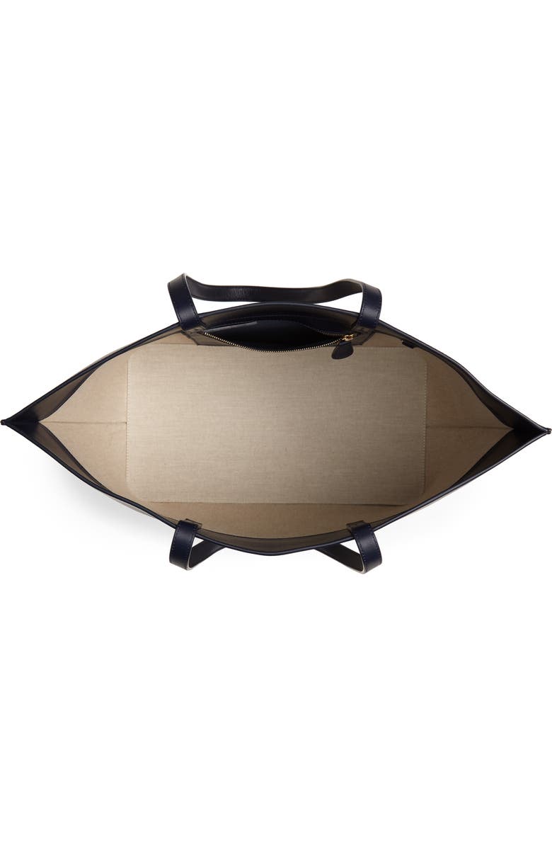 A.P.C. Totally Leather & Canvas Tote Bag, Alternate, color,