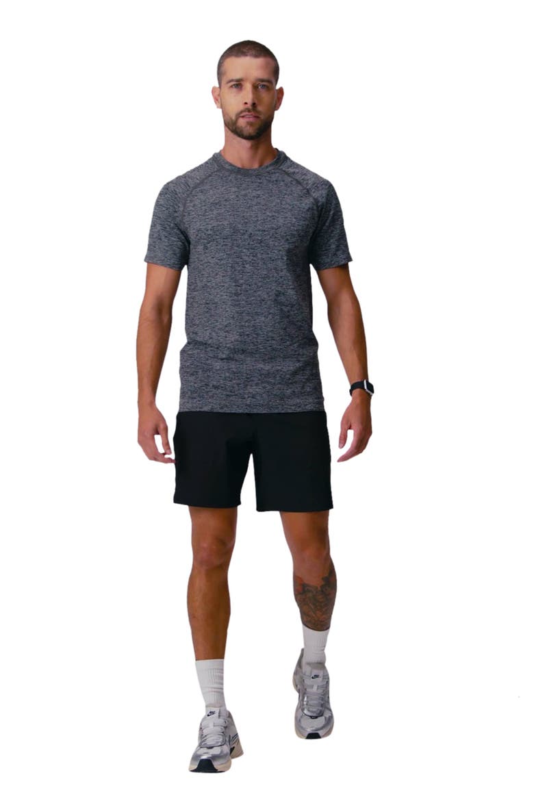 The Fundamental Short II Lined 7", Alternate, color, Black/Black