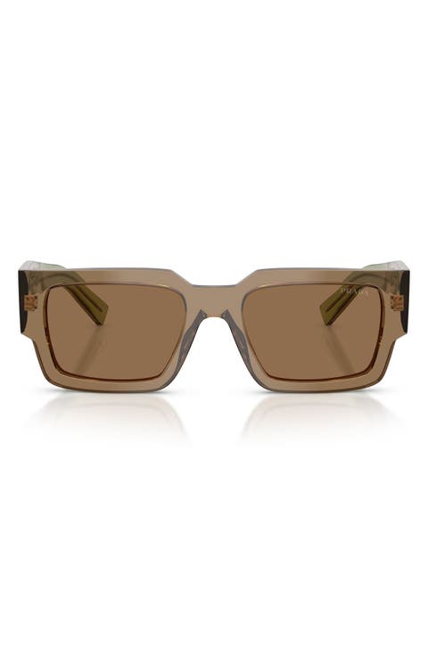 55mm Rectangular Sunglasses