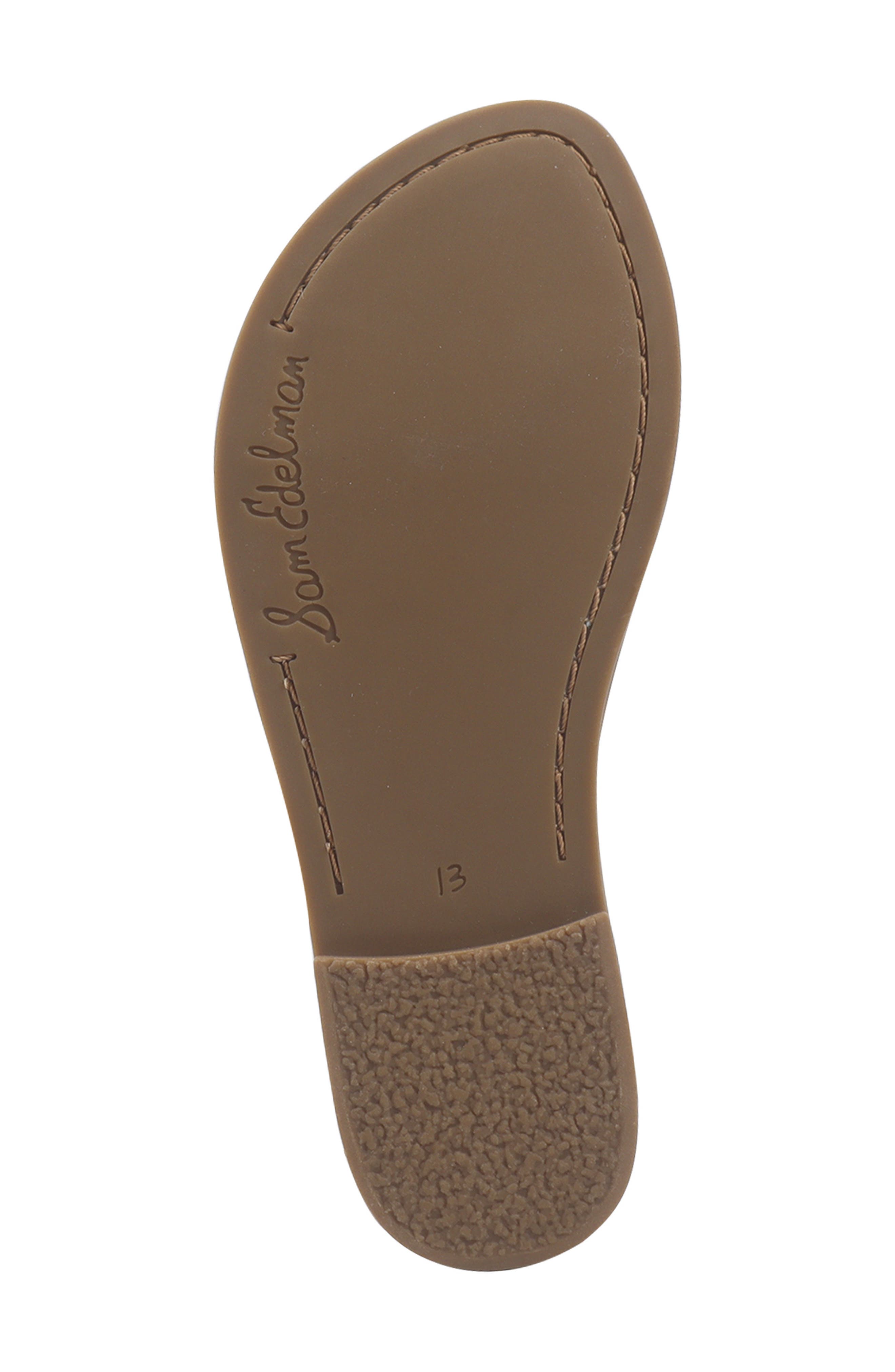 Sam Edelman Kids' Gigi Flower Sandal, Alternate, color, Cognac