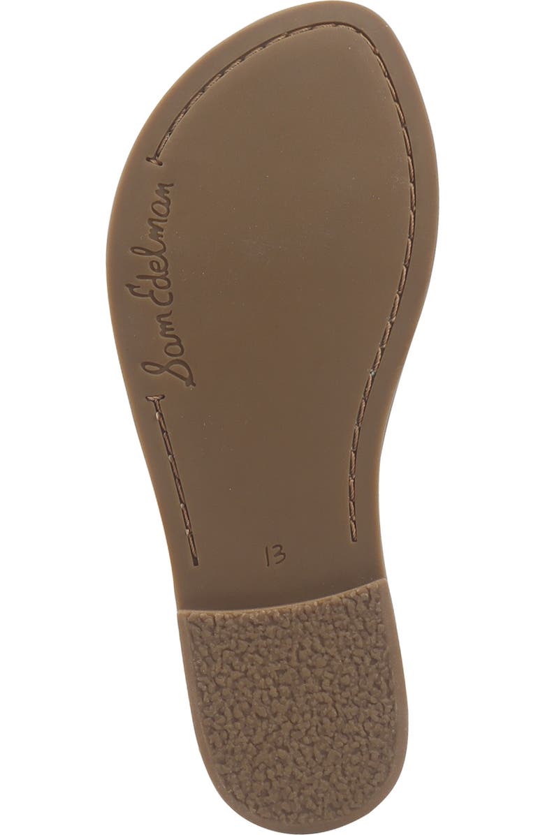 Sam Edelman Kids' Gigi Flower Sandal, Alternate, color, Cognac