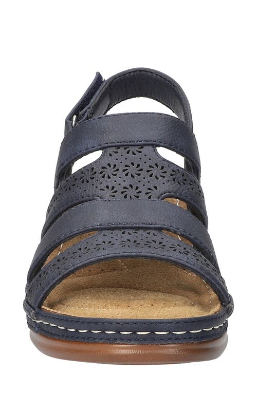 EASY STREET EASY STREET ALEXI SLINGBACK PLATFORM WEDGE SANDAL