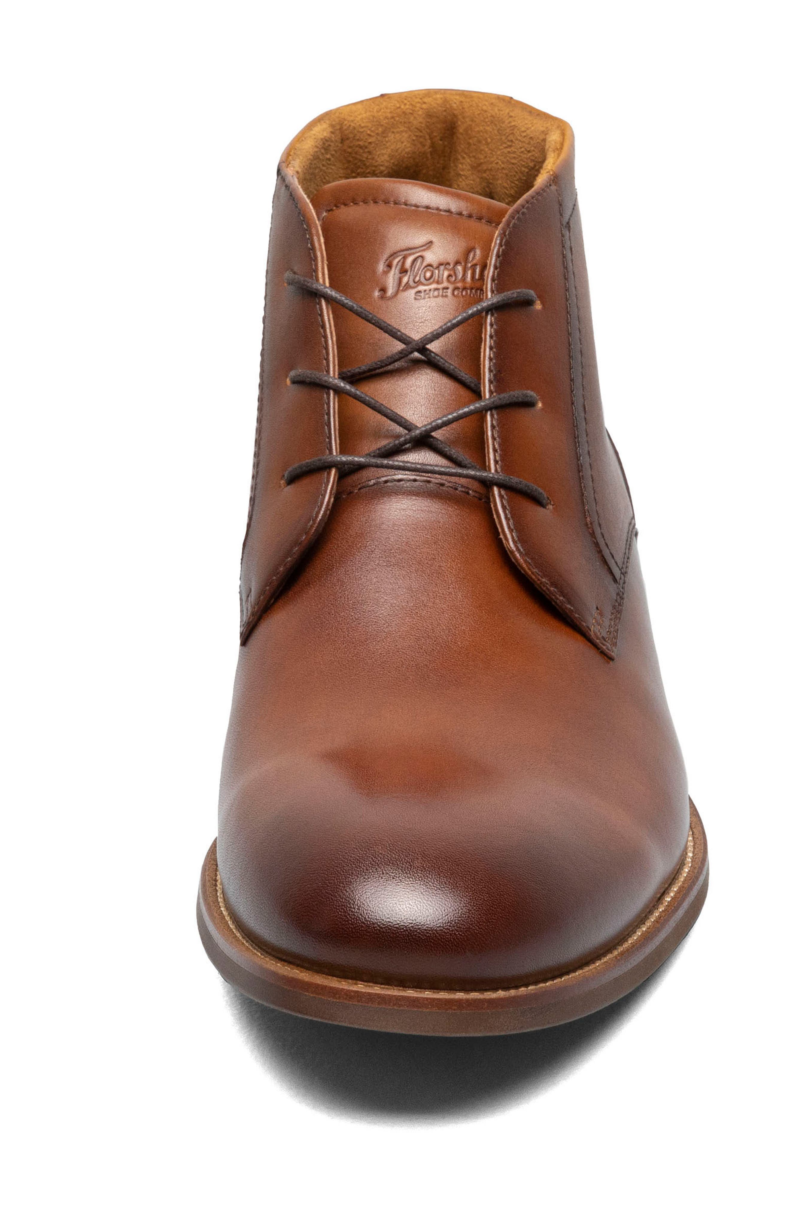 Rucci Plain Toe Chukka Boot, Alternate, color, COGNAC