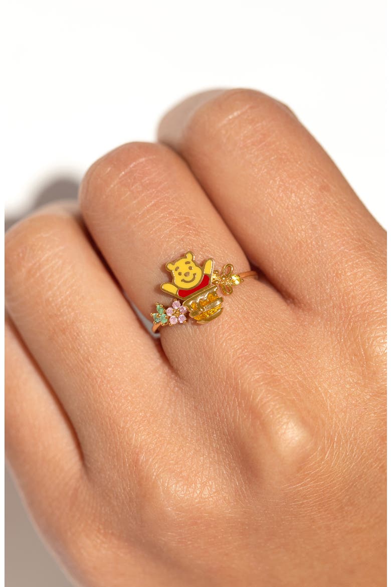 x Disney Silly Old Bear Ring, Alternate, color, GOLD