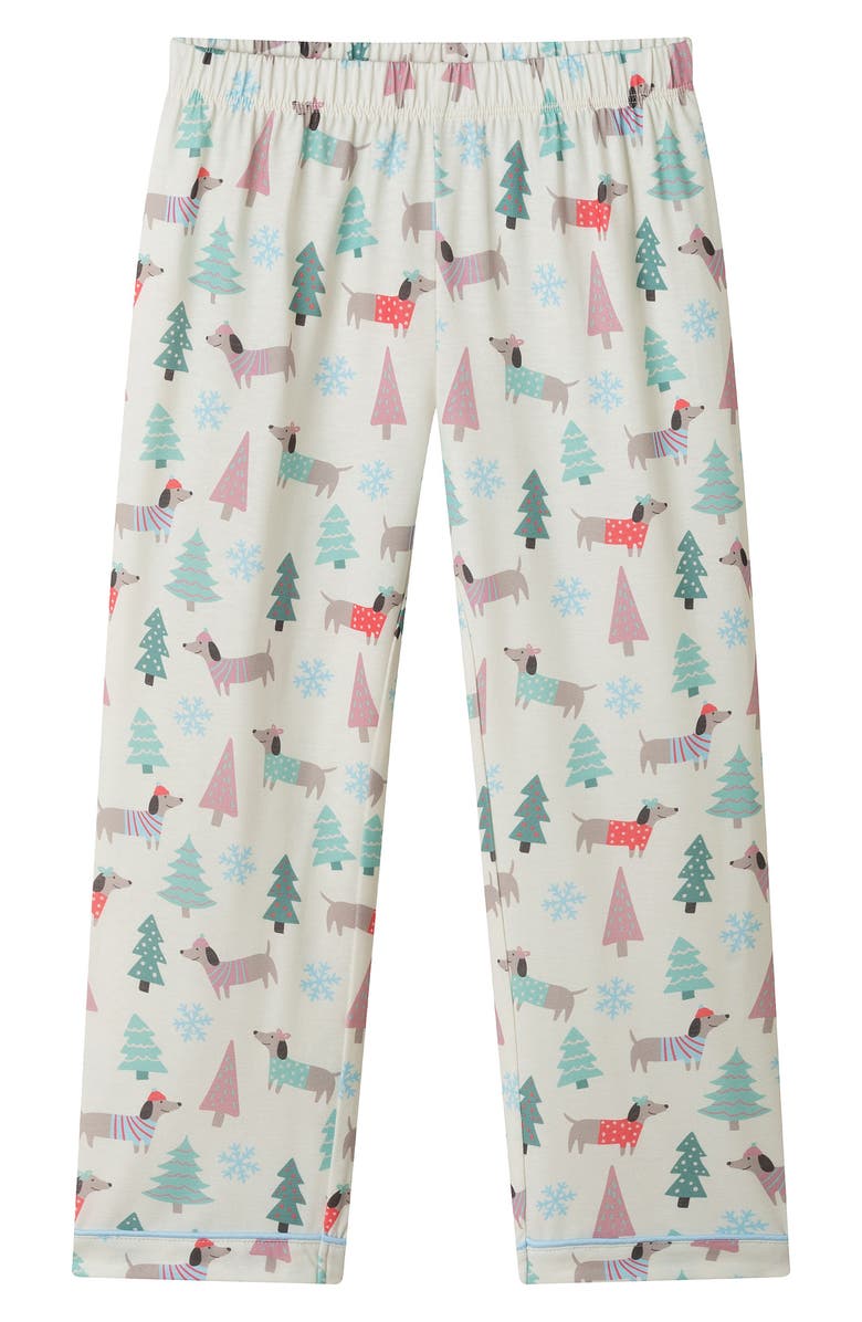 Andy & Evan Kids' Two-Piece Pajamas, Alternate, color, Cream