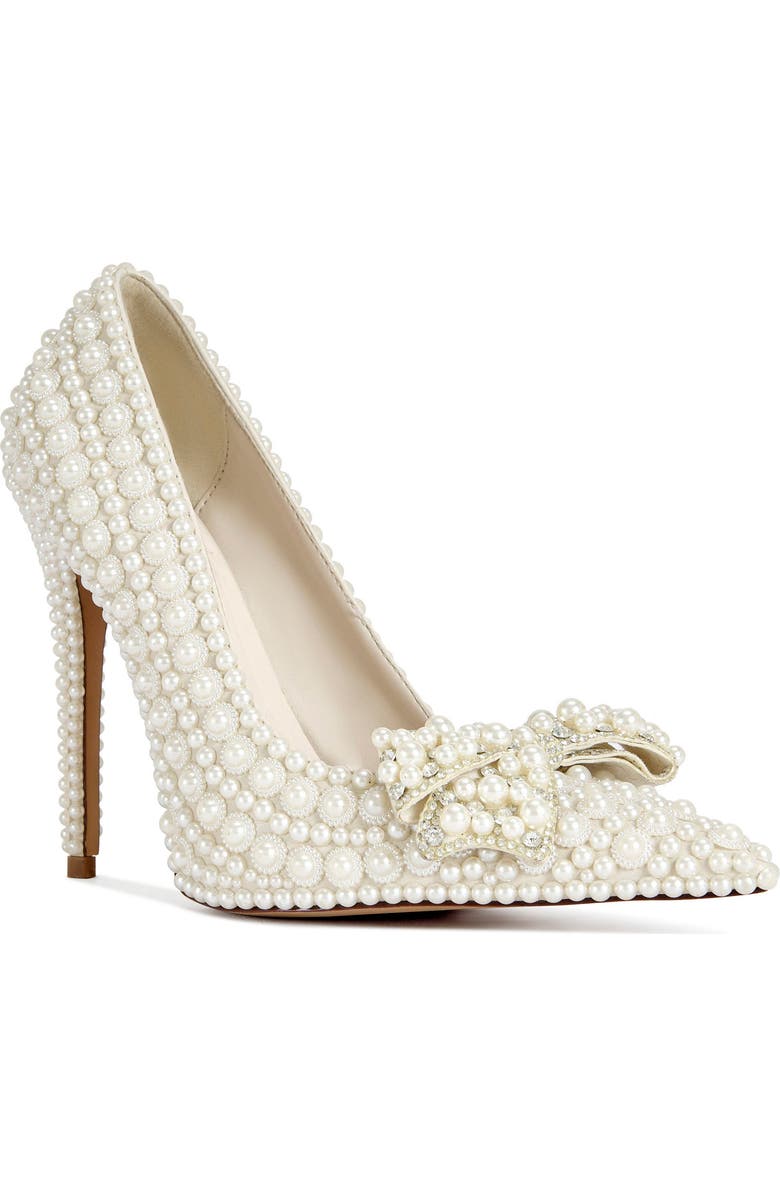 AZALEA WANG Naamah Pointed Toe Pump, Main, color,