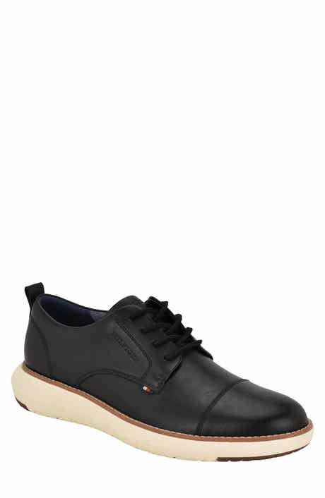 Tommy Hilfiger <p>Fader Faux Leather Cap Toe Derby (Men)</p>