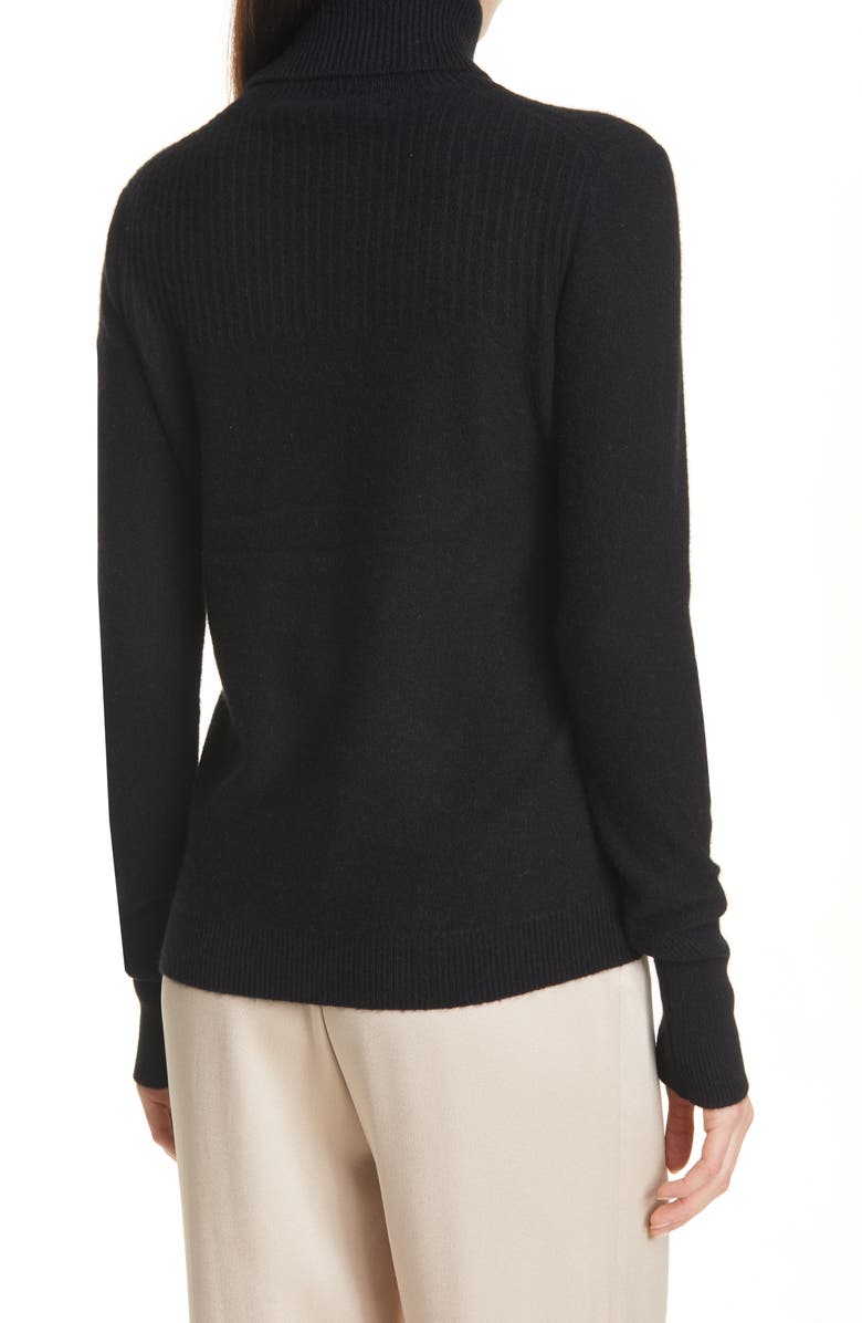 Veronica Beard Kressy Cashmere Turtleneck Sweater, Alternate, color, 