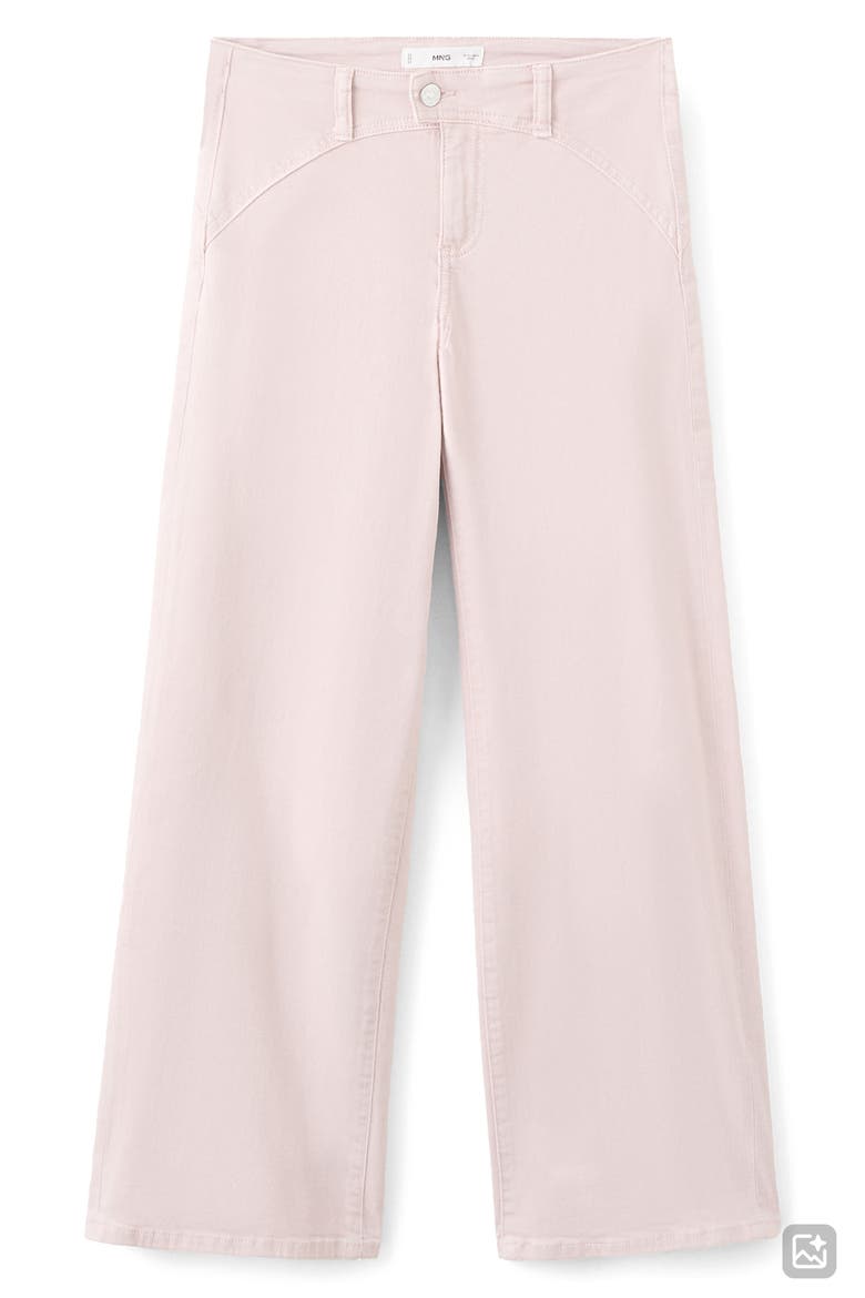 Low Rise Wide Leg Jeans, Alternate, color, PINK