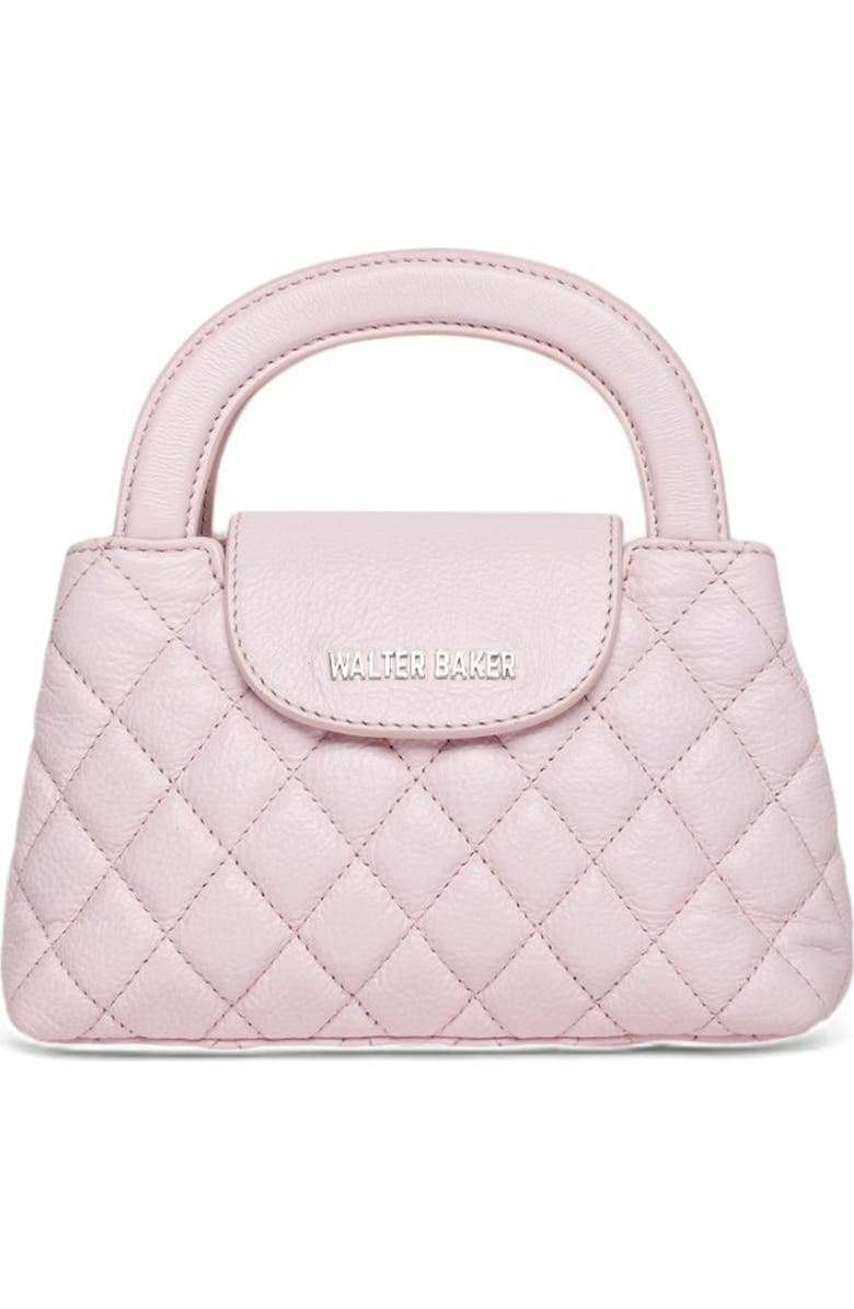 Walter Baker Phoebe Mini Top Handle Satchel, Main, color, Pink Sorbet