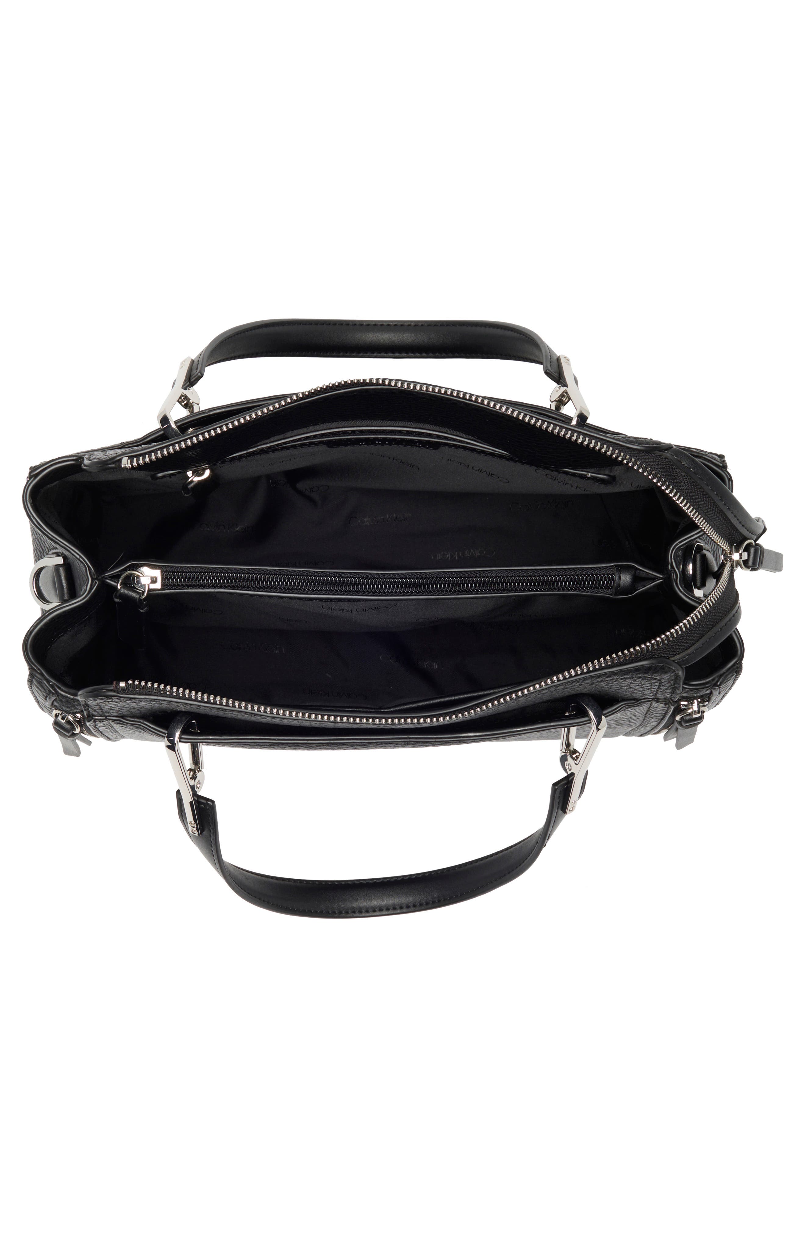 Calvin Klein Garnet Satchel Bag, Alternate, color, 