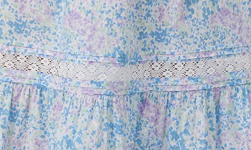 Eileen West Floral Print Cotton Lawn Ballet Nightgown