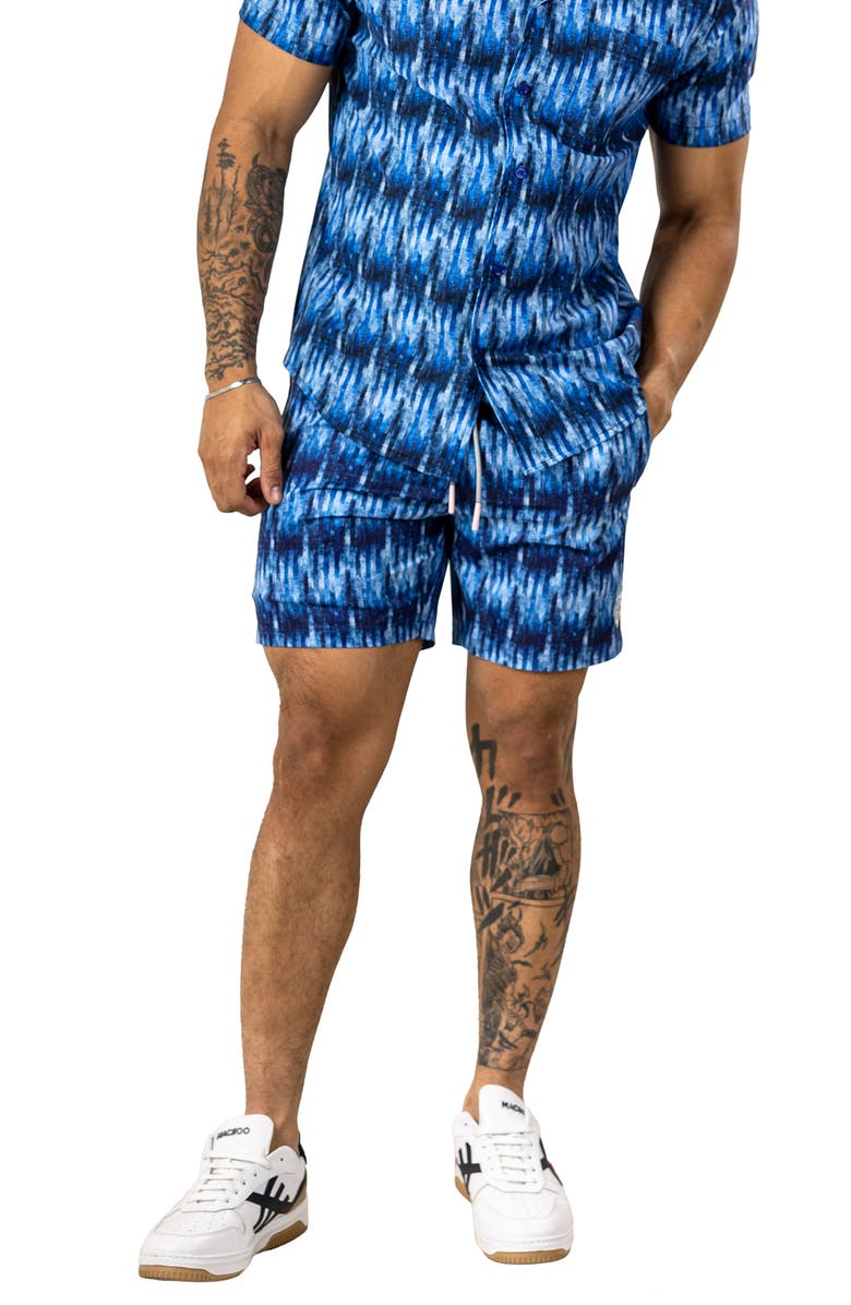Maceoo Marthyr Swim Trunks, Alternate, color, Blue