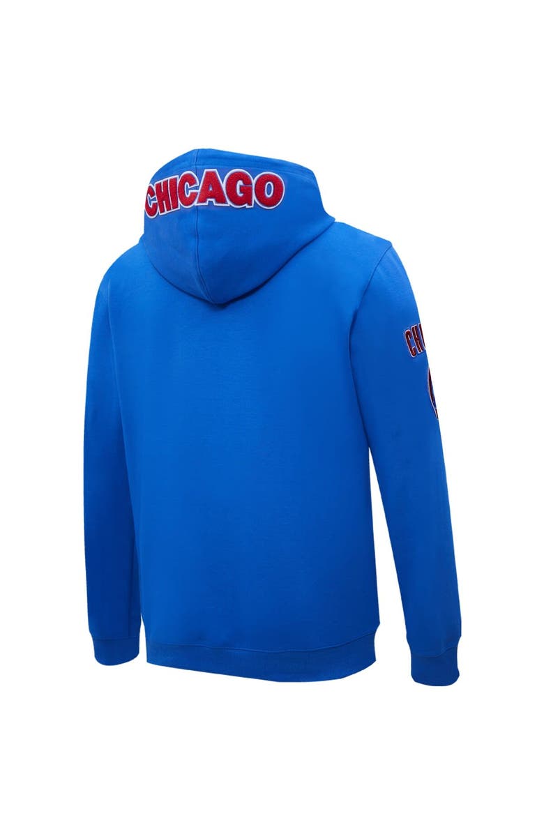 PRO STANDARD Men's Royal Chicago Cubs Pro Standard Logo Pullover Hoodie, Alternate, color, Royal