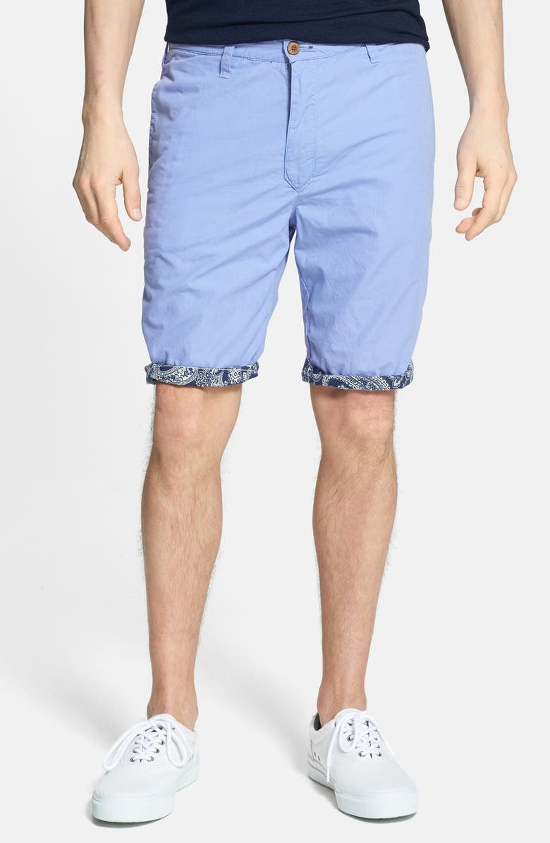 Tailor Vintage Paisley Print Reversible Shorts, Alternate, color,