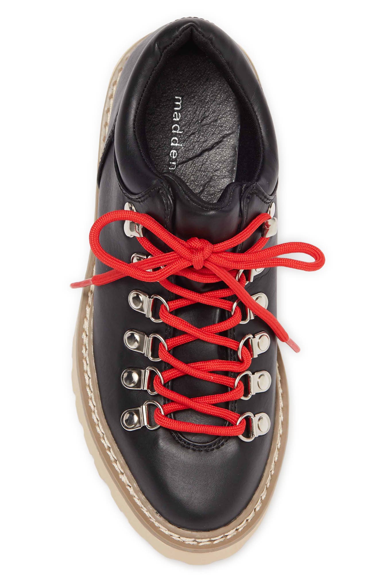 Madden Girl Terah Lace Up Sneaker, Alternate, color, 