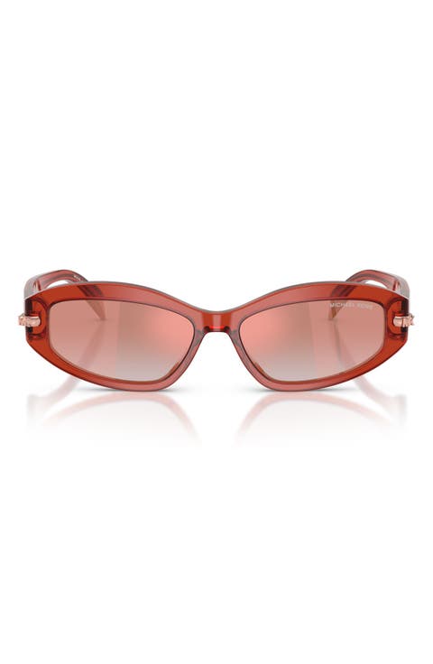 Wilmington 54mm Oval Sunglasses