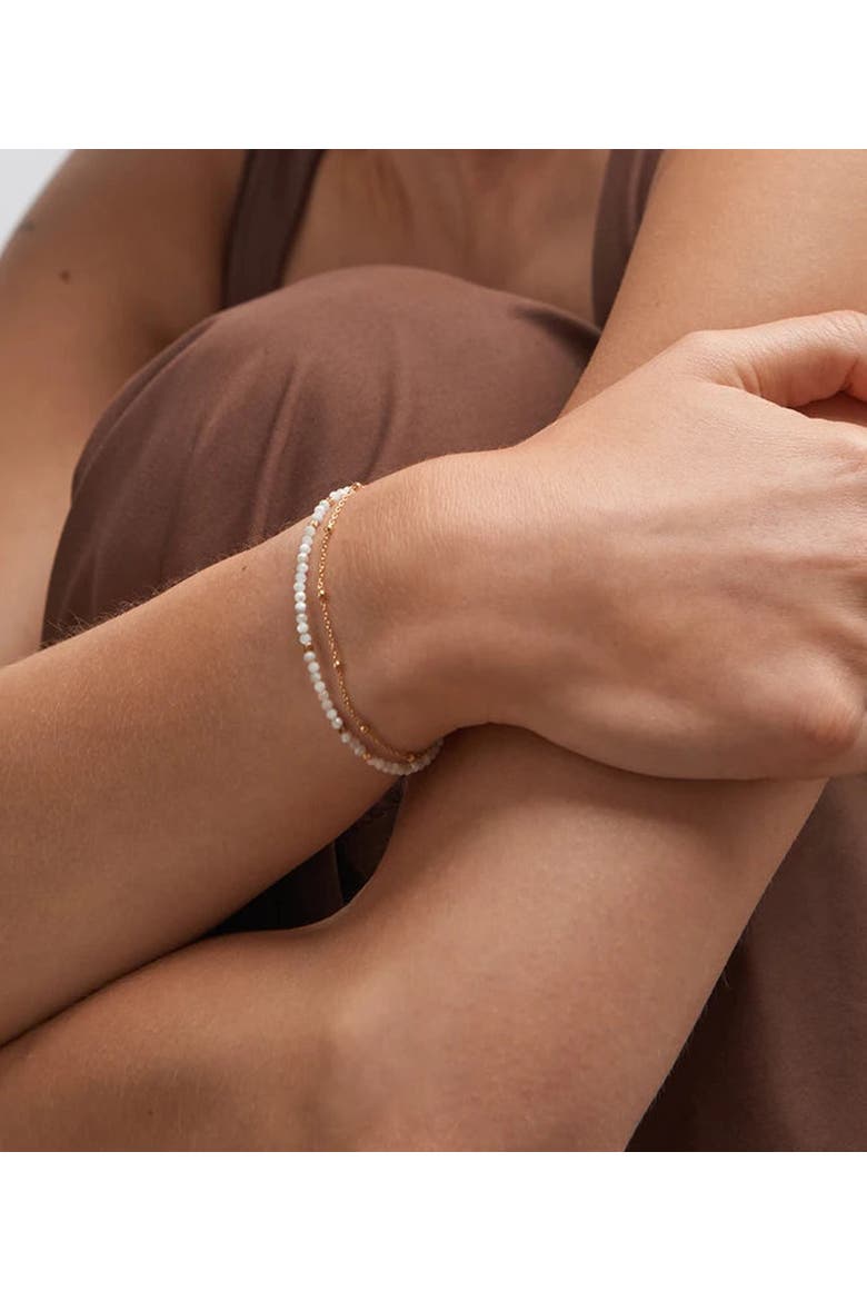 Gold Fine Biography Mother Of Pearl Bracelet, Alternate, color, Mother of Pearl