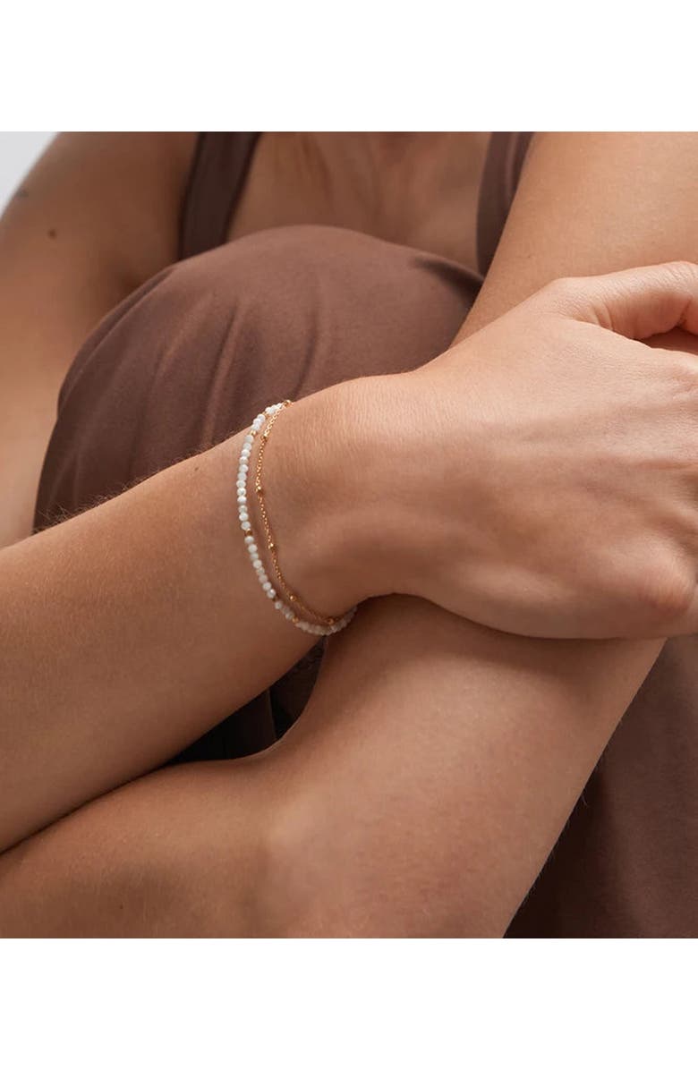 Astley Clarke Gold Fine Biography Mother Of Pearl Bracelet, Alternate, color, Mother Of Pearl