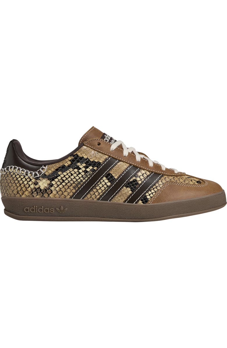 adidas x Wales Bonner Gazelle Snake Embossed Sneaker, Alternate, color, Dust Rust/ White/ Brown