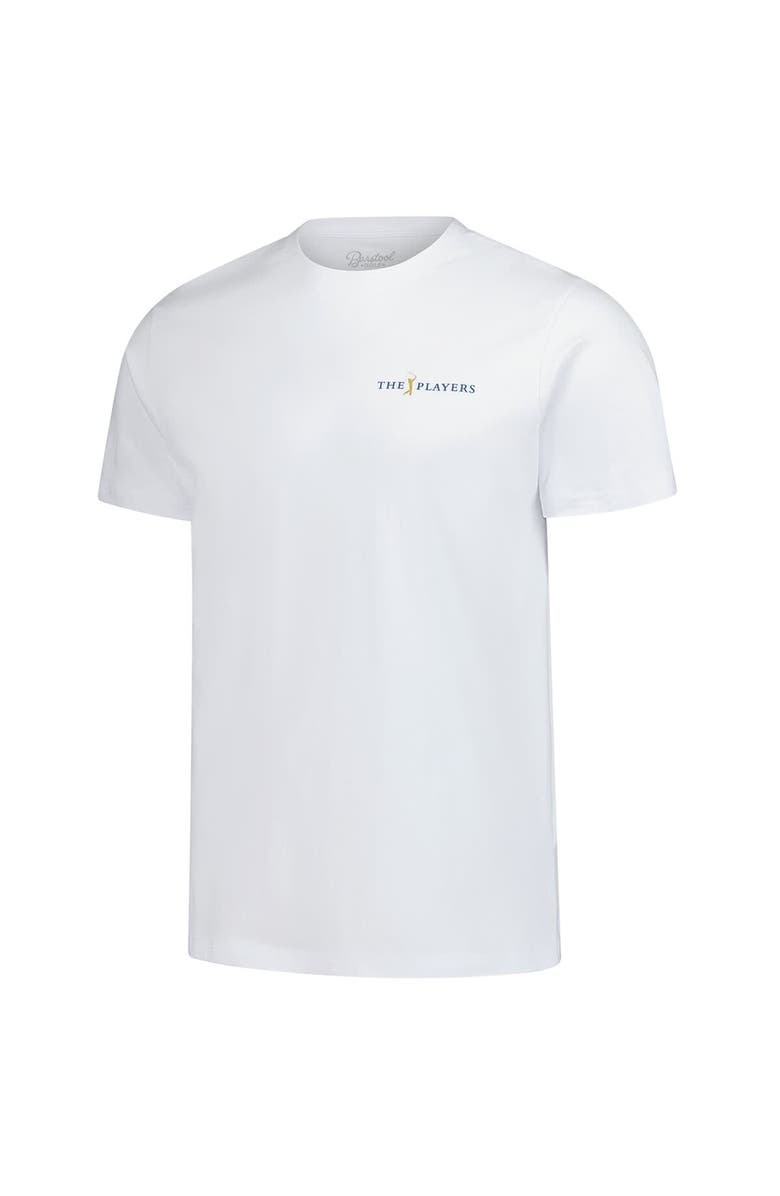 BARSTOOL GOLF Men's Barstool Golf  White THE PLAYERS Florida Orange Garment Dyed T-Shirt, Alternate, color, White