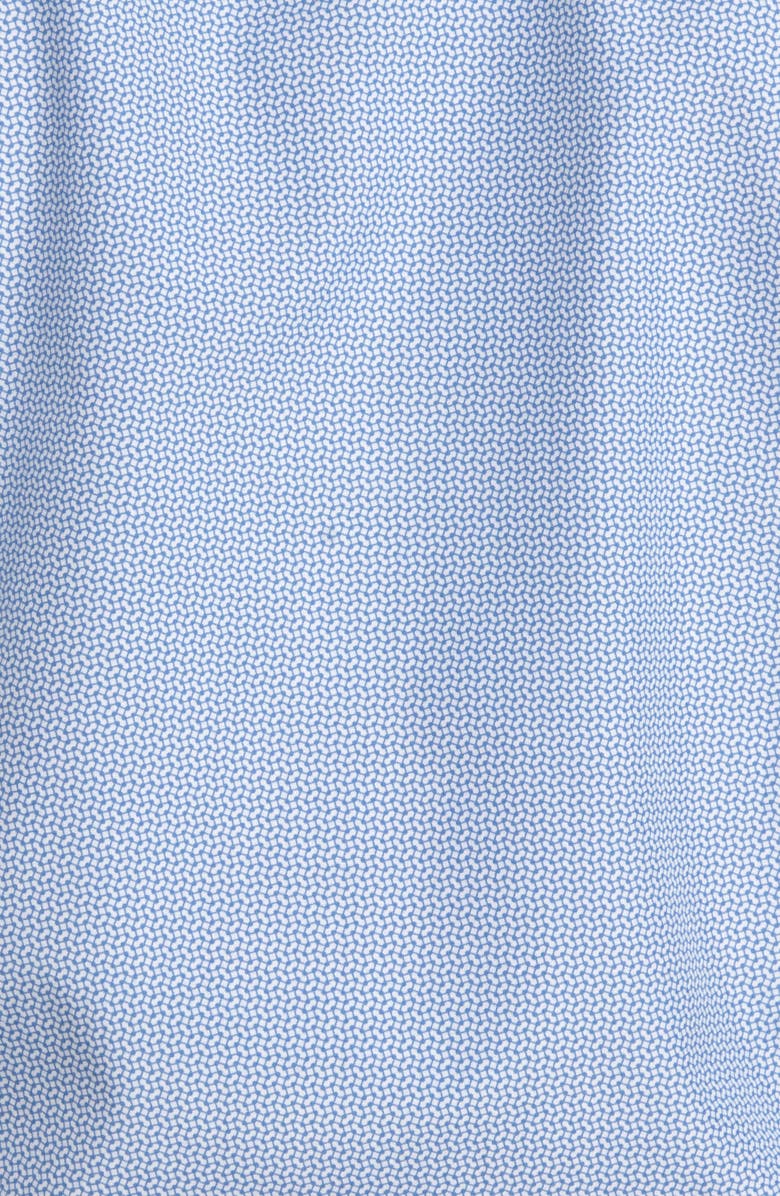 David Donahue Trim Fit Geo Print Dress Shirt, Alternate, color, 